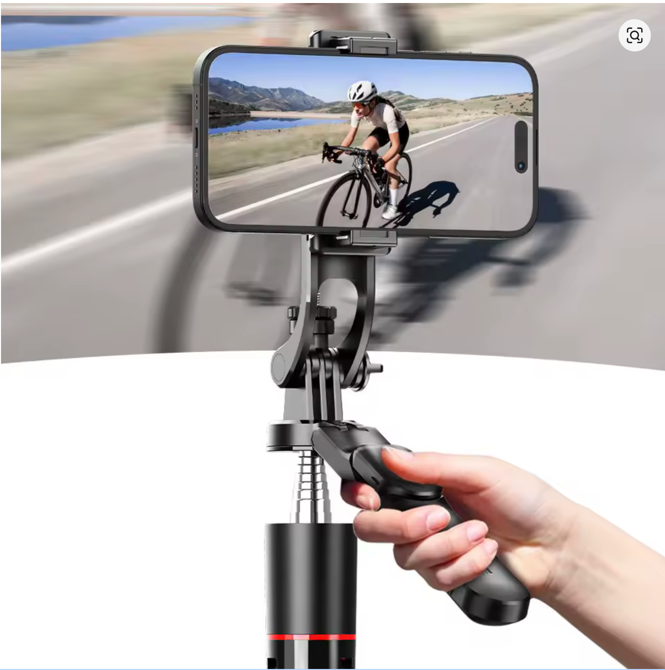 Selfie Stick Tripod 1708mm | Bluetooth Remote | Fill Light | 360° Rotation