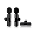 Mini Wireless Lavalier Microphone USB C Noise Cancellation Lapel Mic for iPhone 17/16/15 Video Recording Vlog